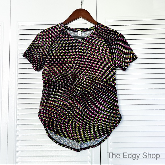 lululemon athletica Tops - lululemon athletica | SeaWheeze High Neck UV Protective Running Short Sleeve